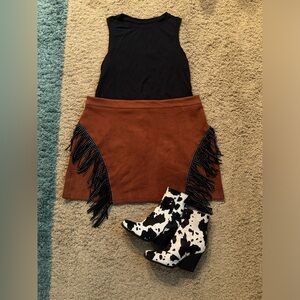Western Cowgirl Skirt